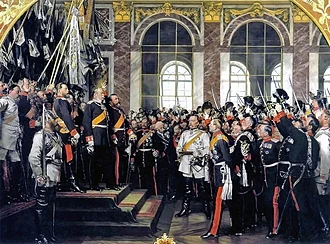 The Proclamation of the German Empire by Anton von Werner